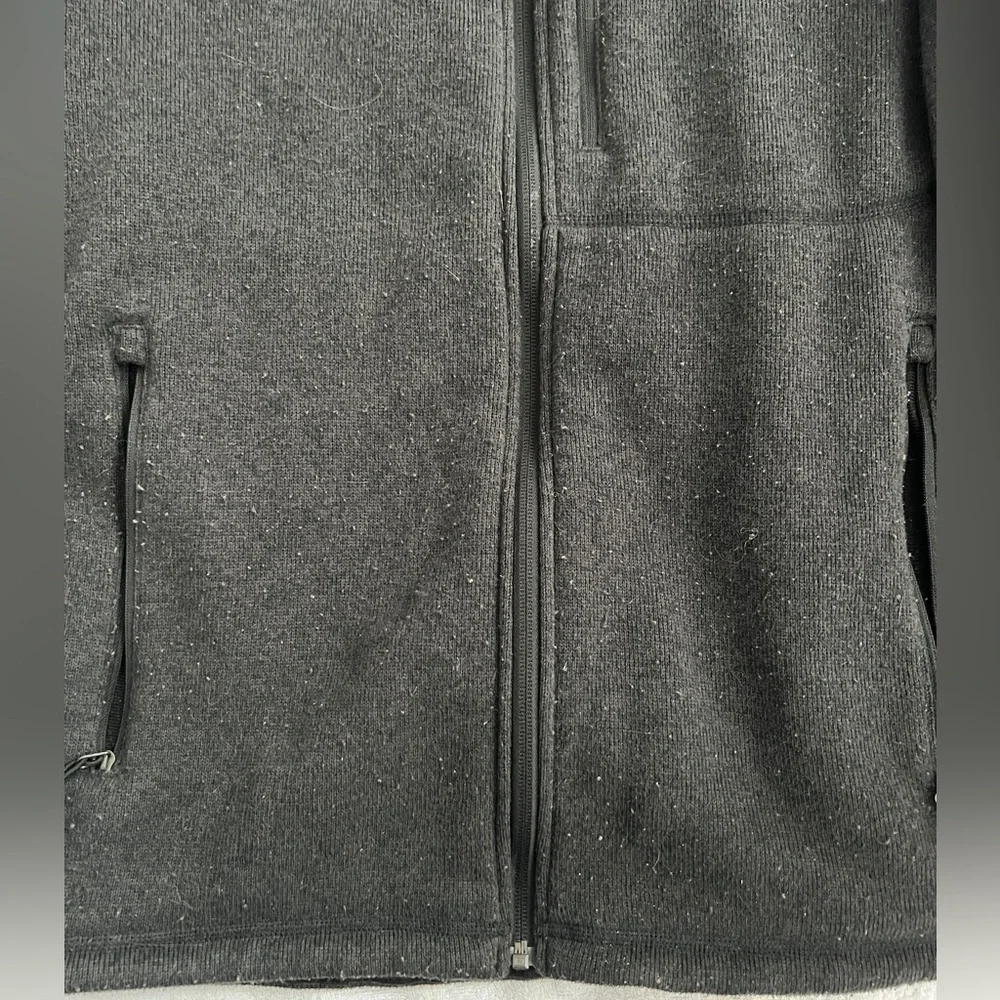 The North Face Fleece Gray Zip-Up Jacket Size XL
